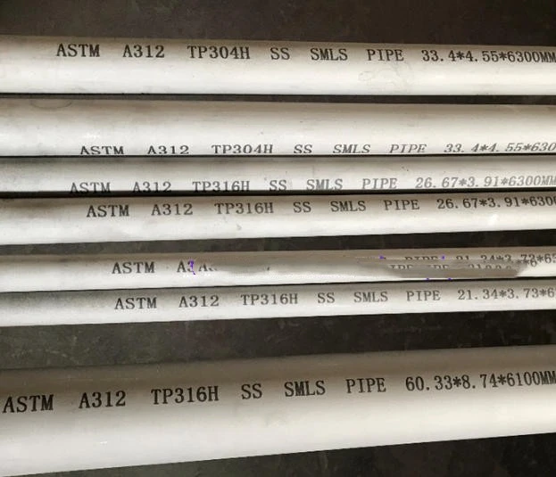 ASTM A312 TP316H SS Seamless Pipe ASTM A312 TP316H SS Seamless Pipe